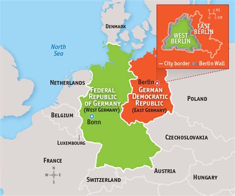 map of east and west germany.